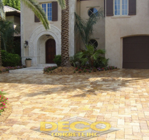 Brick Driveway Pavers in Parkland, FL