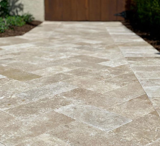 Brick Driveway Pavers in Miami Beach, FL