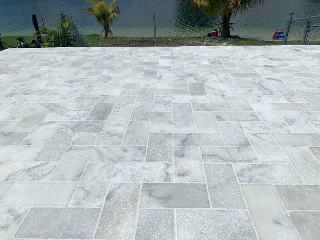 Natural Stone Near Body of Water in Aventura, FL