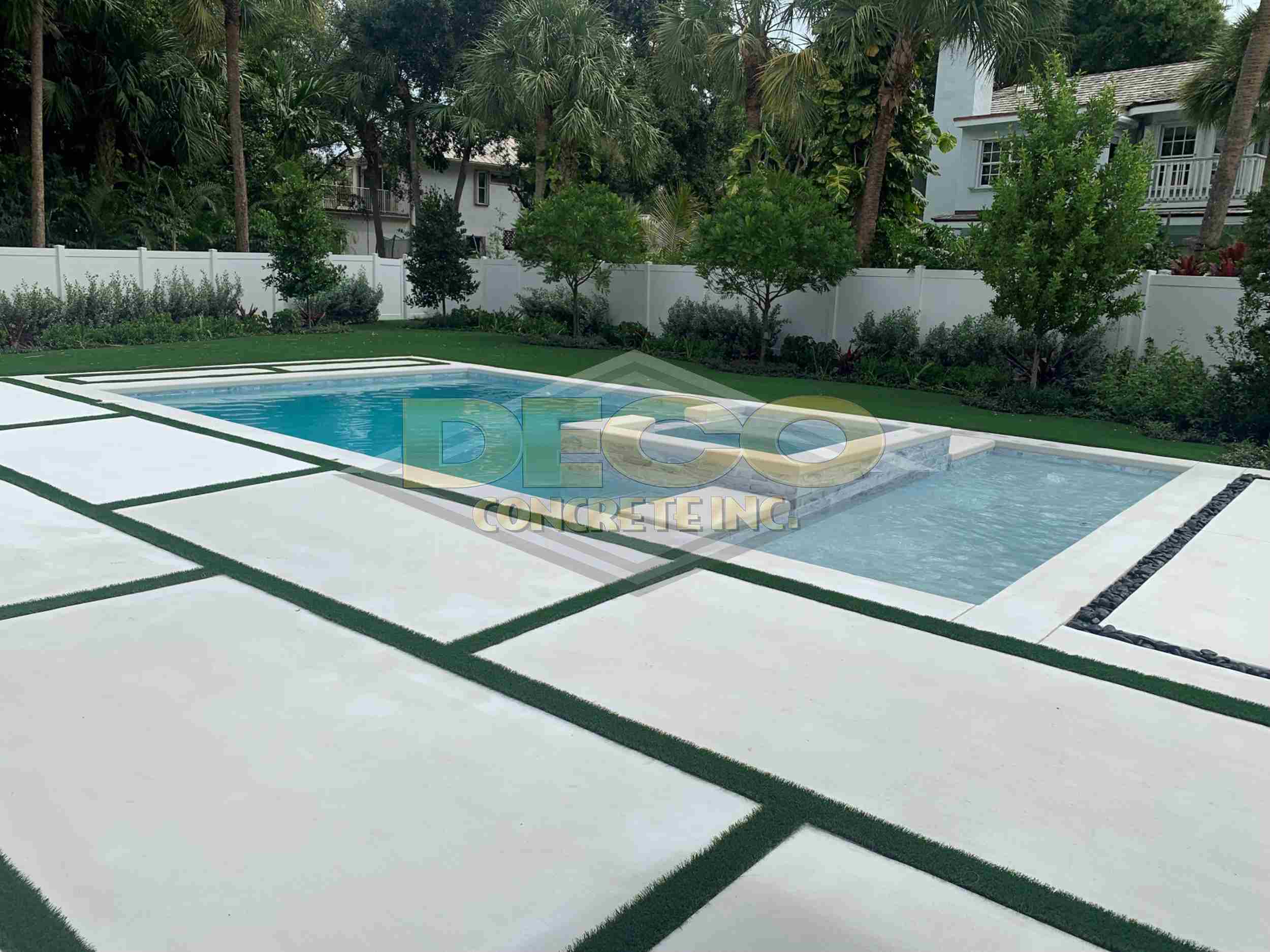 Deco Concrete Pool Pavers: Pembroke Pines, Aventura, FL